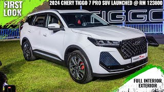 2024 Chery Tiggo 7 Pro SUV Launched In Malaysia  Price From RM123800  Full Interior Exterior [upl. by Osner66]