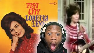 FIRST TIME HEARING  Loretta Lynn  Fist City  REACTION [upl. by Rebma228]