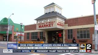 Cross Street Market vendors to hold a rally Thursday [upl. by Howarth877]