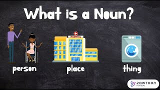 What is a Noun  Nouns for Kids  Parts of Speech [upl. by Derek658]