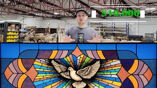 We Gave Away A 10000 Stained Glass Window [upl. by Harts]