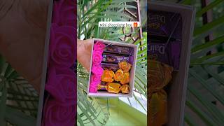 Mini Chocolate Box 🎁 shorts lipicrafttutorials viralshot youtubeshorts ytstudio [upl. by Strage]