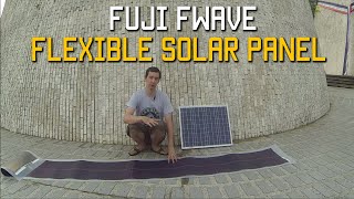 Fuji Fwave Flexible Solar Panel [upl. by Nalla]