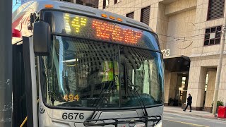 SF Muni 6676 14R to Daly City BART Full Ride [upl. by Eiduj748]