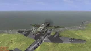 il2 1946 Ju88 Mistel tutorial Requested [upl. by Aihseym351]