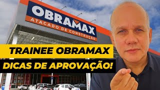 OBRAMAX  GRANDE PROGRAMA TRAINEE EM ABERTO [upl. by Ahsaela]