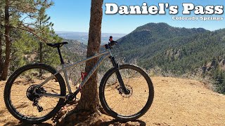 Daniels Pass  North Cheyenne Cañon Park  Colorado Springs MTB [upl. by Mosnar]