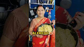 Alfredo Maggi😍😍 shorts vlog minivlog recipe maggi [upl. by Atnahs]