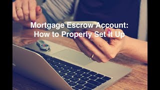 Mortgage Escrow Account How to Properly Set It Up In QuickBooks [upl. by Aryc768]