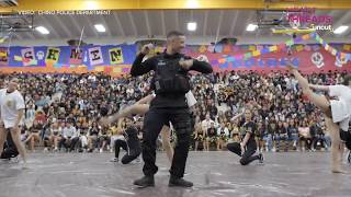 School Resource Officer says goodbye with an unforgettable performance [upl. by Atalee]