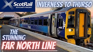 ScotRail’s stunning Far North Line  Inverness to Thurso [upl. by Atwekk]