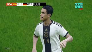 🔴LIVE Spanien gegen Deutschland  EURO 2024  PES 21 Simulation Gameplay [upl. by Margi]