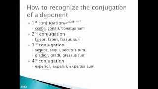 Introduction to Deponent Verbs [upl. by Boarer]