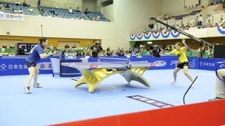 Women´s World Cup 2013 Highlights Liu Shiwen vs Jiang Huajun 12 Final [upl. by Daveta]