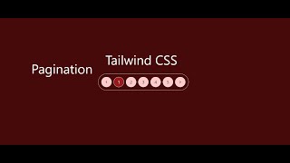 Implementing Pagination with Tailwind CSS amp ReactJS  StepbyStep Tutorial [upl. by Tanny]