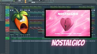 Rvssian Rauw Alejandro amp Chris Brown — Nostálgico Instrumental  FLP [upl. by Leasi]