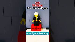 Minifigure Monday’s Lego Bricktober Fire Chief Magnet lego legominifig legopolybag [upl. by Idnil]