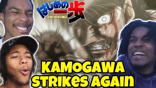 KAMOGAWA VS ANDERSON Hajime No Ippo REACTIONDISCUSSION [upl. by Lennor]