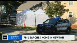 FBI searches home in Newton [upl. by Krik]