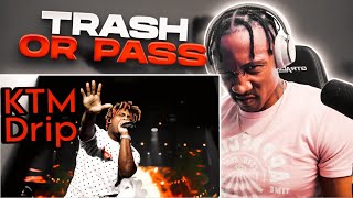 LayedbakDFRTRASH or PASS Juice WRLD KTM Drip  REACTION [upl. by Elleiram]