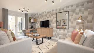 Barratt Homes Alderney 4 bedroom home [upl. by Ellette]