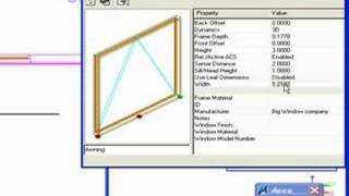 Place and modify a window in Bentley Architecture [upl. by Raman]