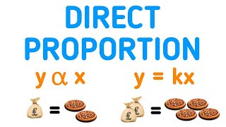 Direct Proportion Explained amp Examples  GCSE Maths Help [upl. by Lupee701]