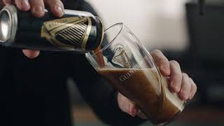 How To Pour a Guinness Draught  Guinness Beer [upl. by Petes]