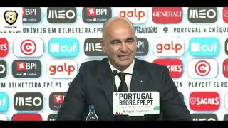 Conferencia convocatoria Roberto Martinez Seleção Nacional Liga Nações [upl. by Atter97]