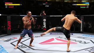 When you dont check leg kicks in UFC 3 FastKOCheese [upl. by Torto]