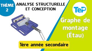 Graphe de montage Étau dusinage [upl. by Atalanti417]