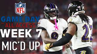 NFL Week 7 Micd Up quotThat looks fun was like you were on the playgroundquot  Game Day All Access [upl. by Etnomal341]