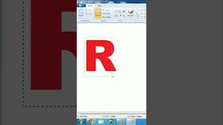 ms paint 3d text effect tips and trick  Lunar Computer College [upl. by Capp]