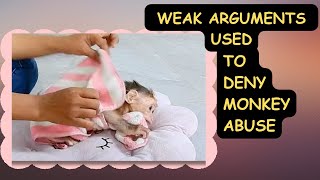 Common Responses Put Forward That Deny Baby Monkey Abuse [upl. by Reis]