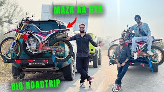 Defender Pe SuperBike Rakh Kar Nikal Gaye RoadTrip Par 🔥😍 [upl. by Aihsenrad]