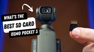 The BEST Micro SD CARDS for the DJI OSMO POCKET 3 [upl. by Eibber483]