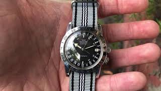 1960s Vintage Glycine Airman Special Stainless Steel Watch SOLD [upl. by Cates683]