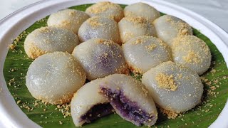 Sarap Pala Pag Ginawa Mo Ito Sa Glutinous Rice Flour Ube Tikoy Balls [upl. by Aleit838]