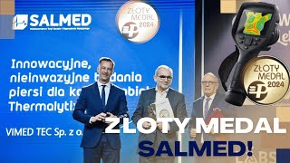 Złoty Medal targów SALMED 2024  innowacyjne badanie piersi Thermalytix®  przełom profilaktyki raka [upl. by Khichabia382]