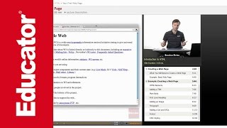 HTML Lesson Your First Web Page [upl. by Greenman]