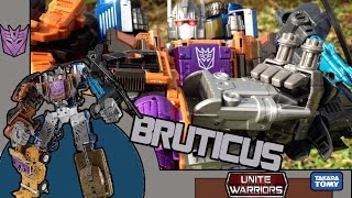 Transformers Takara Unite Warriors UW07 Bruticus en Español [upl. by Ssew]