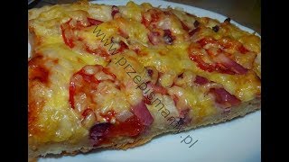 Idealne ciasto na pizzę Jak zrobić pizzę domową [upl. by Eveivaneg296]