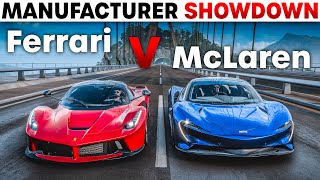 Forza Horizon 5  Ferrari VS McLaren  Manufacturer Showdown 2 [upl. by Eiznek]