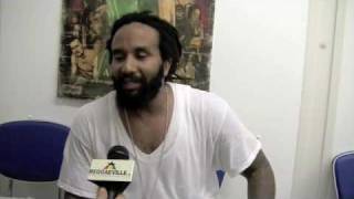 KyMani Marley Interview  Uppsala Reggae Festival 872009 [upl. by Chiquita]