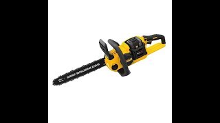 Review DEWALT DCCS670X1 FLEXVOLT 60V MAX Brushless Chainsaw [upl. by Jarvey]