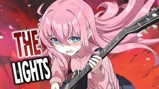 Nightcore  Lights Rock Version Lyrics [upl. by Krista]