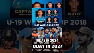 U19 world cup to now cricket [upl. by Mercorr]