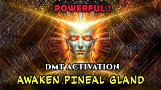 1200 Hz 60 Hz 4 Hz Deep DMT State of PINEAL GLAND ACTIVATION  Spiritual Energy Force Binaural Beats [upl. by Rahsab]