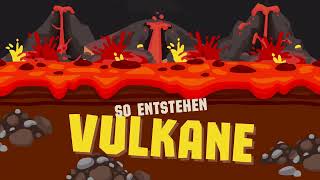 DAS NEUE FORMAT So entstehen Vulkane 🌋  Einfach erklärt und Dargestellt [upl. by Rednijar152]