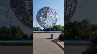 The Unisphere in Flushing Meadows Corona Park • Queens New York September 10 2021 [upl. by Devaj]